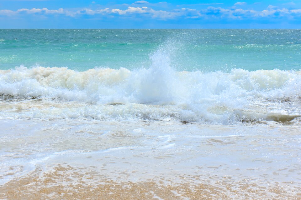 Raging snowmen beach