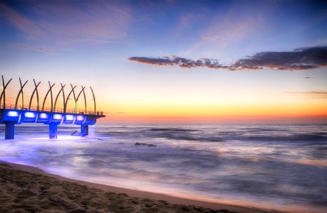 Durban, South africa, Whale bone pier photo