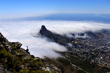 Table mountain, Cape town, South africa photo