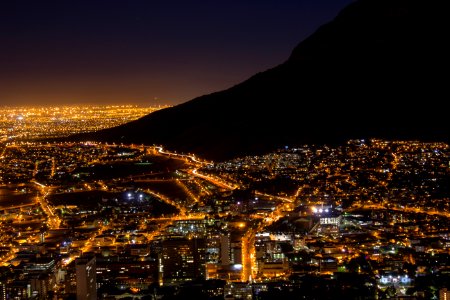 Signal hill, Cape town, South africa photo
