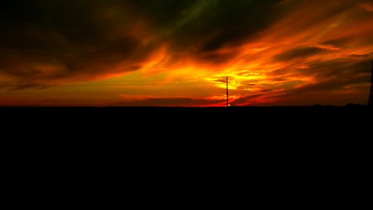 Tolyatti, Russia, Fire photo