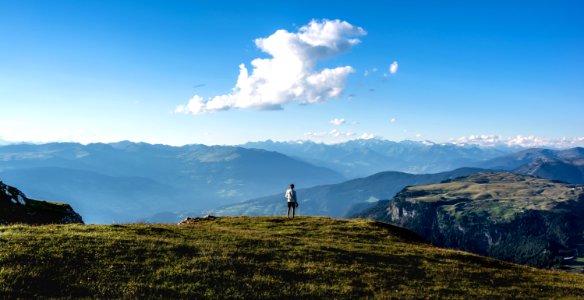 Schlern, Italy, Sky