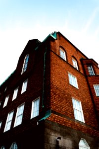 Windows, School, Brick