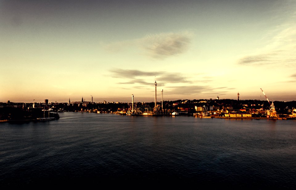 City, Stockholm, Bay