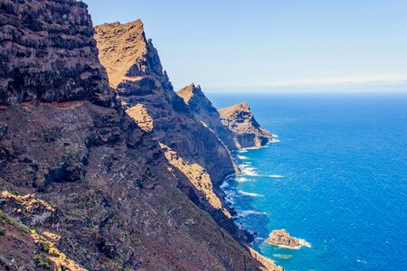 Lookout rocks mountains grancanaria photo