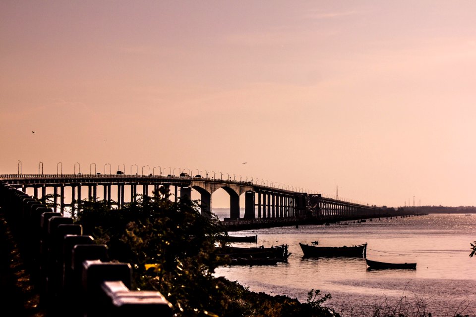 Pamban bridge, Pamban, India