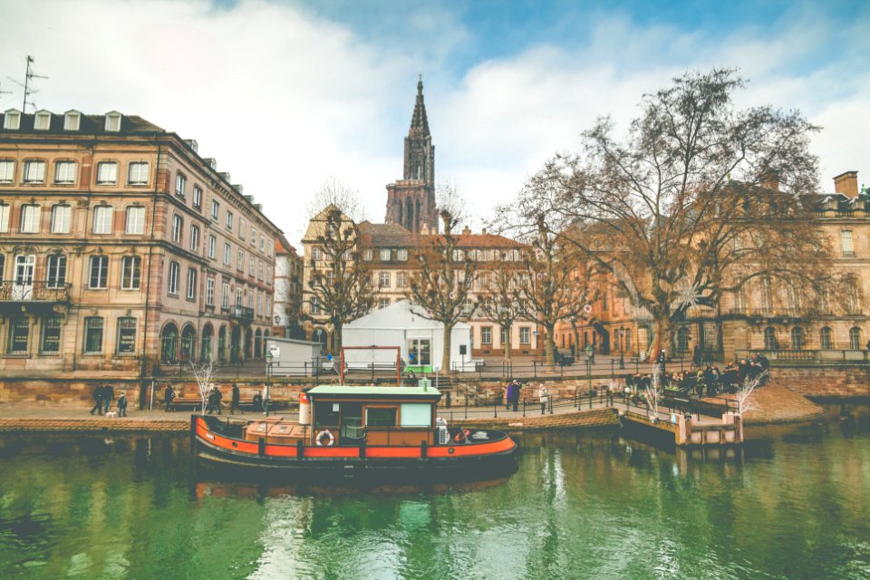 France, Strasbourg, Clouds