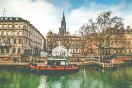 France, Strasbourg, Clouds