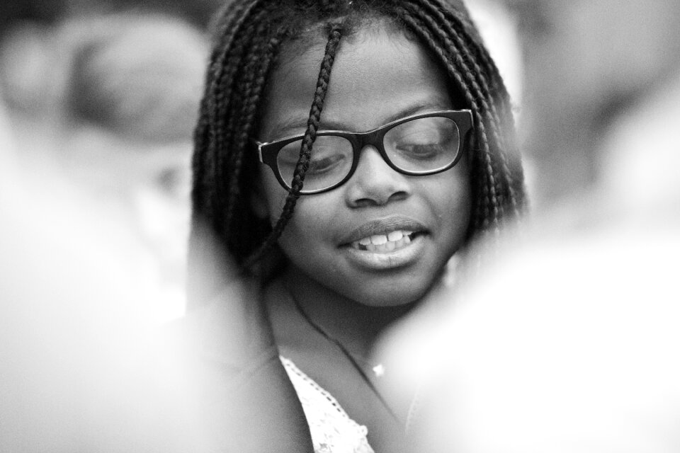 Girl the innocence child portrait