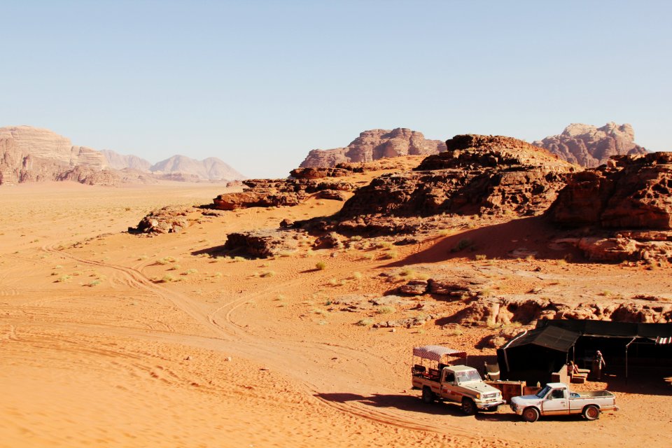 Jordan, Wadi rum village, Wadi rum