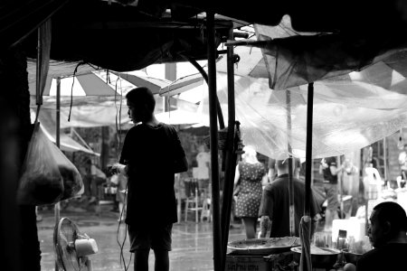 Thail, Market, Food