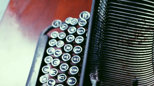 Typewriter, Type photo