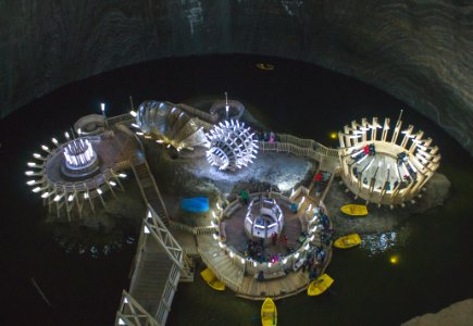 Turda, Romania, Salt