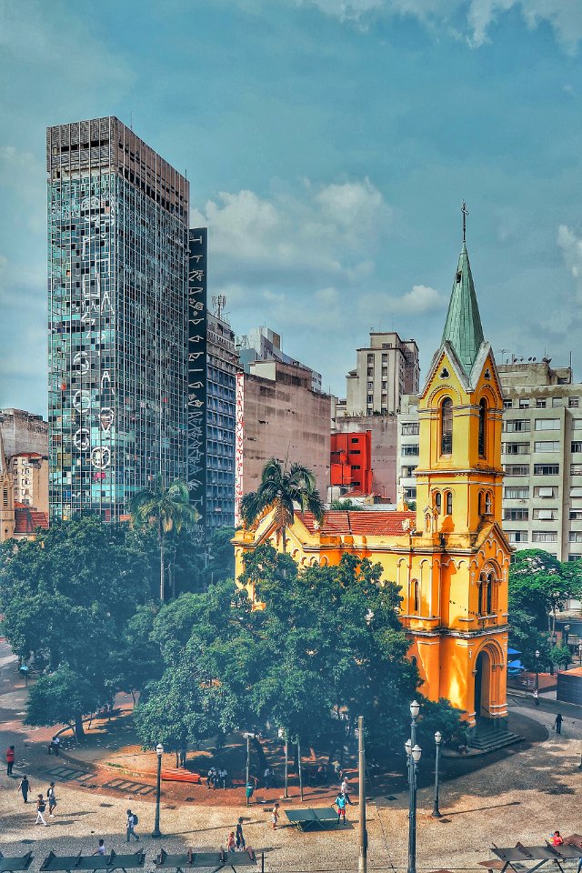 landscape photo of brown cathedral