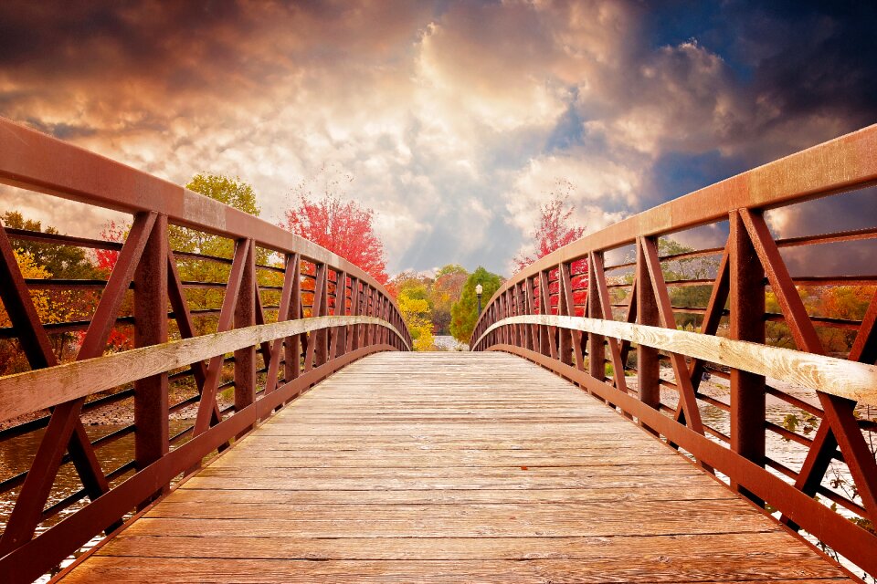 River evening scenic