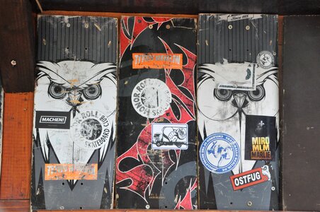 Facade mural spray
