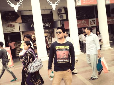 Rajiv chowk gate number 1, New delhi, India