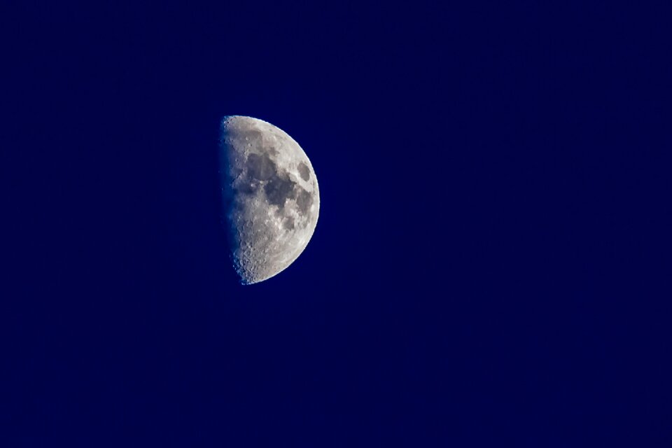 Dark moonlight space