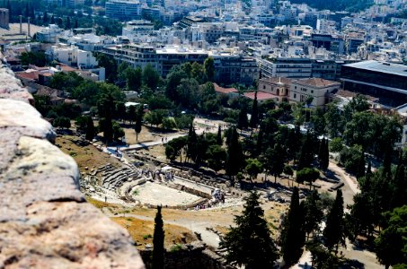 Acropolis of athens, Athens, Greece photo