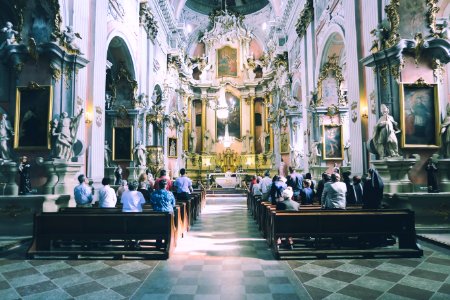 Lithuania, Priest, Mass photo
