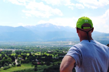 Person, Portrait, Mountain