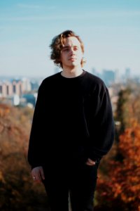 Man, Trees, Portrait