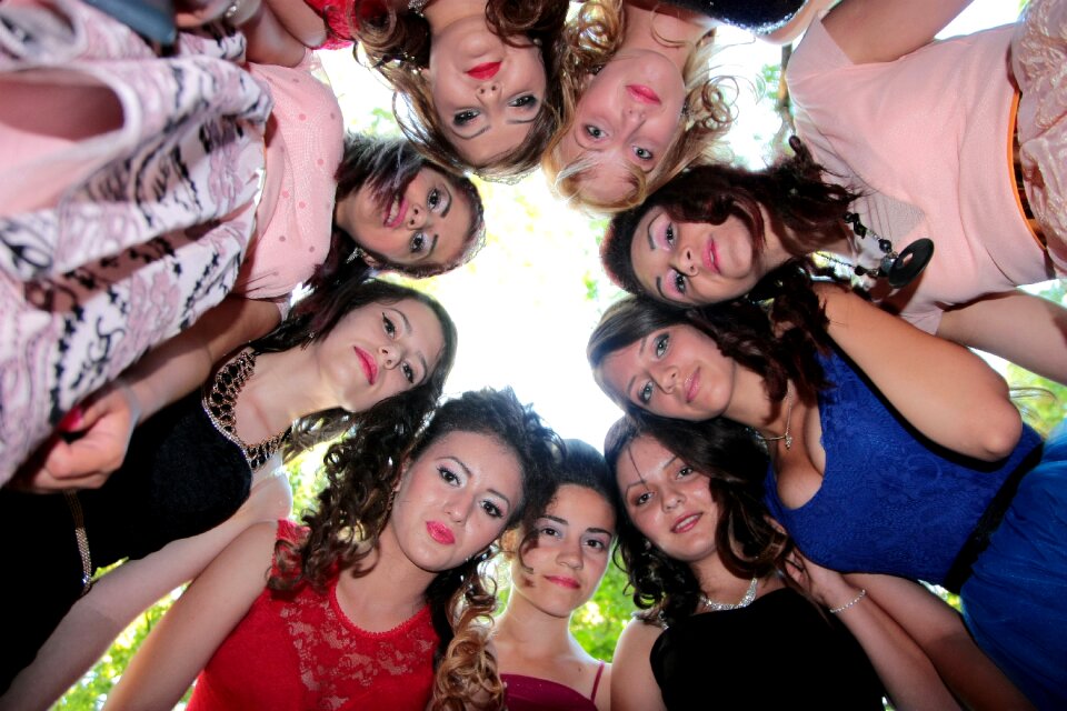 Smile together beauty
