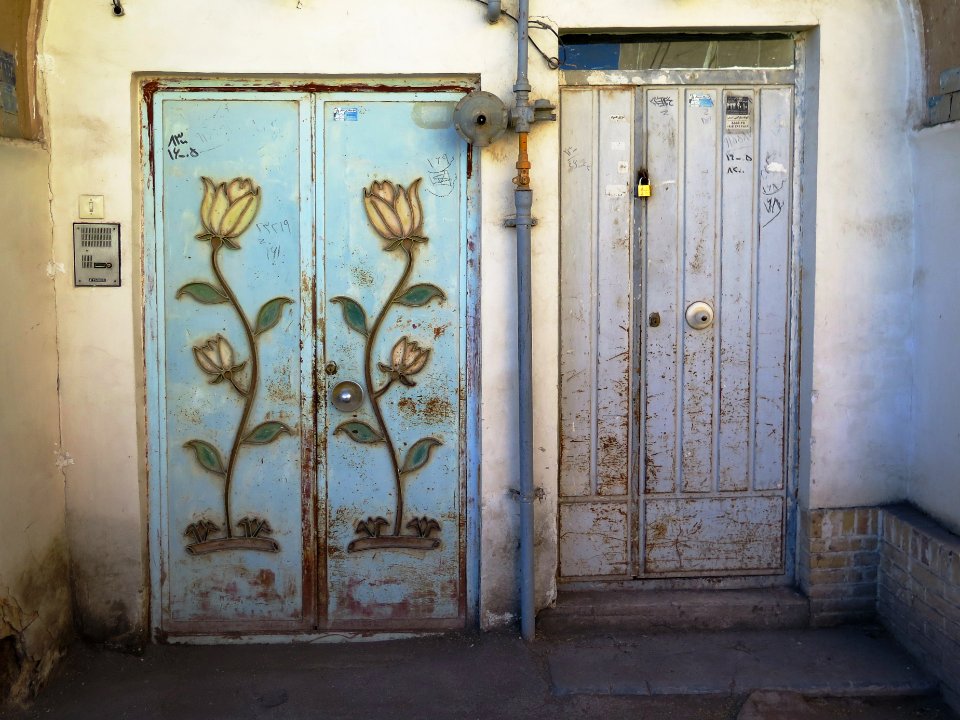 Iran, Iran flower blue