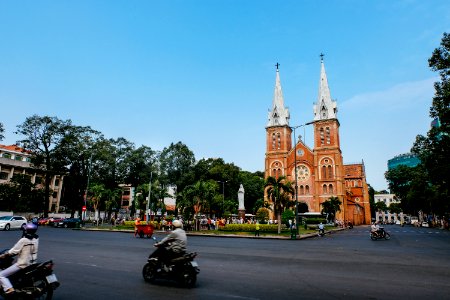 Vietnam, Ho chi minh city, Cathedral photo