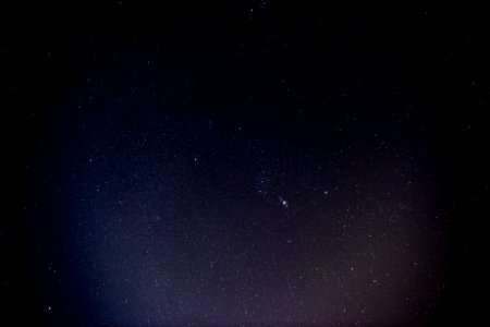 nighttime with stars photo
