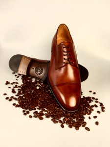 Coffee beans, Oxford, Shoes photo