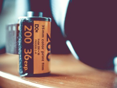 orange and black labeled bottle