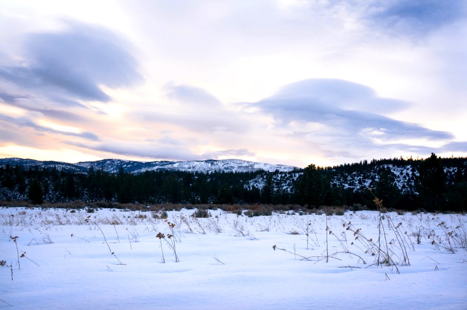 Morning, Nature, Mountain range