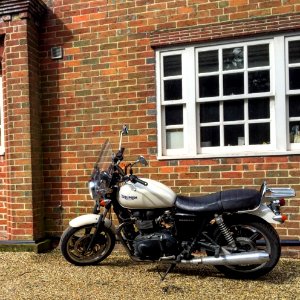 White, Window, Motorbike