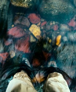 River, Fishing, Nature photo