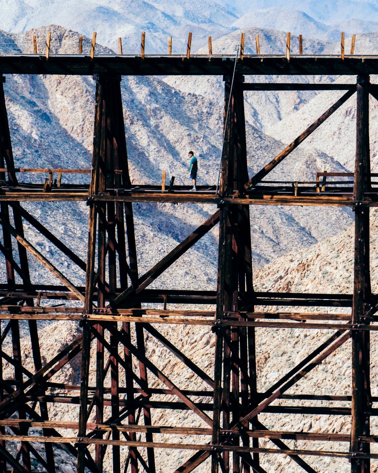 Goat canyon trestle, Jacumba hot springs, United states