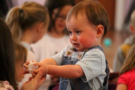 Preschooler play kindergarten photo