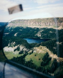 lake aerial photography photo