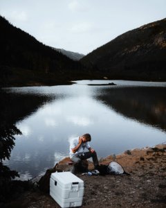 Lake, Mountain, Forest photo