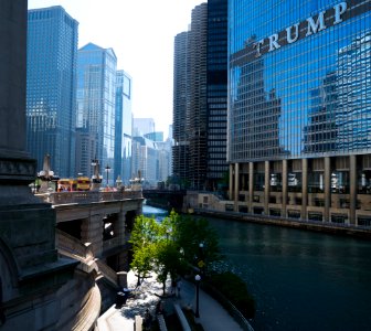 Chicago, Trump international hotel tower chicago, United states photo