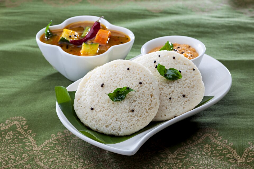 Breakfast idli indian-foods