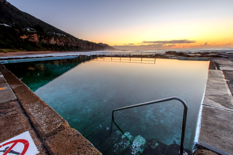 blue body of water