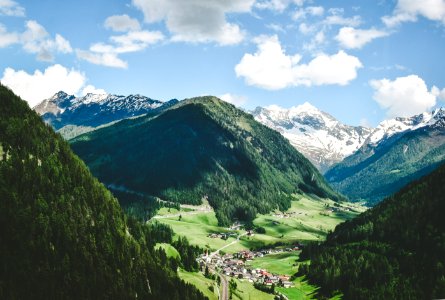 aerial photo of green mountains during daytime photo