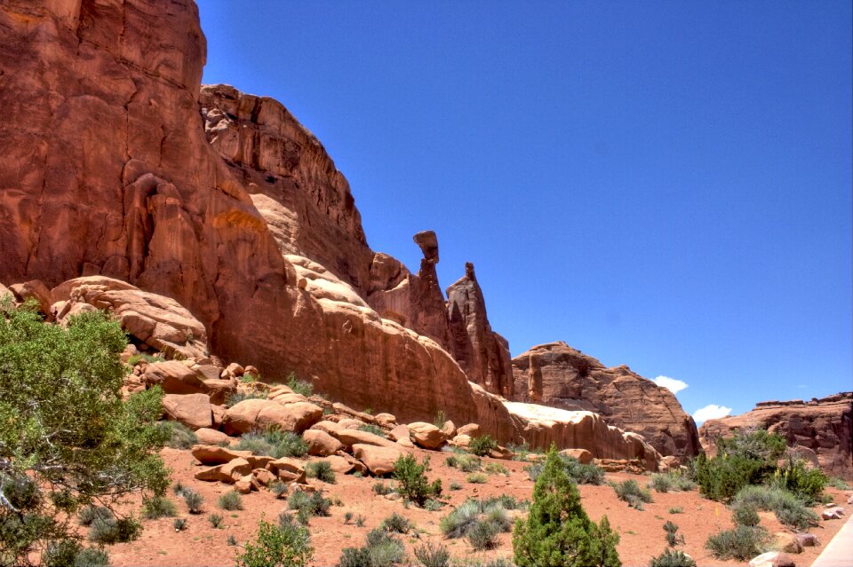 Nature rock desert photo