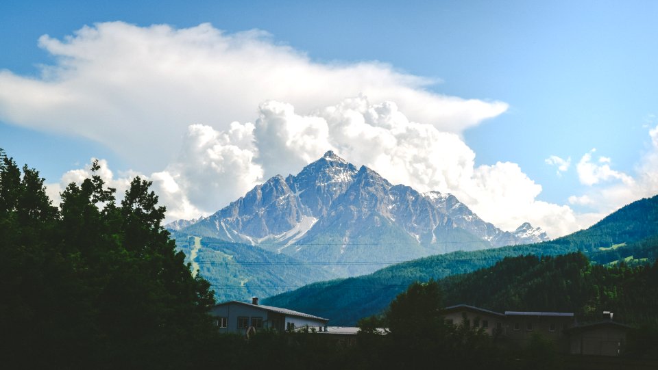 Austria, Mountain, Trees photo