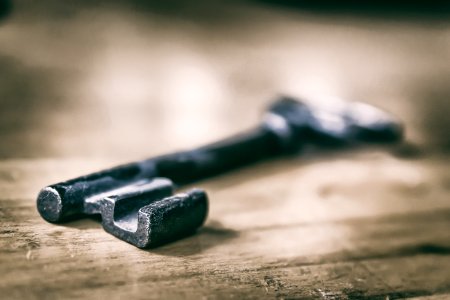 Vintage, Key, Old