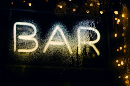 LED bar signage photo