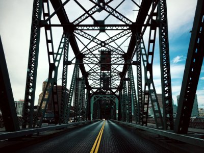 Hawthorne bridge, United states, Vsco photo