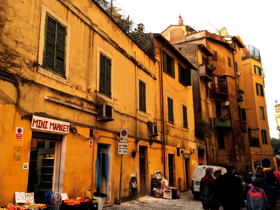 Rome, Italy, Trastevere neighborhood