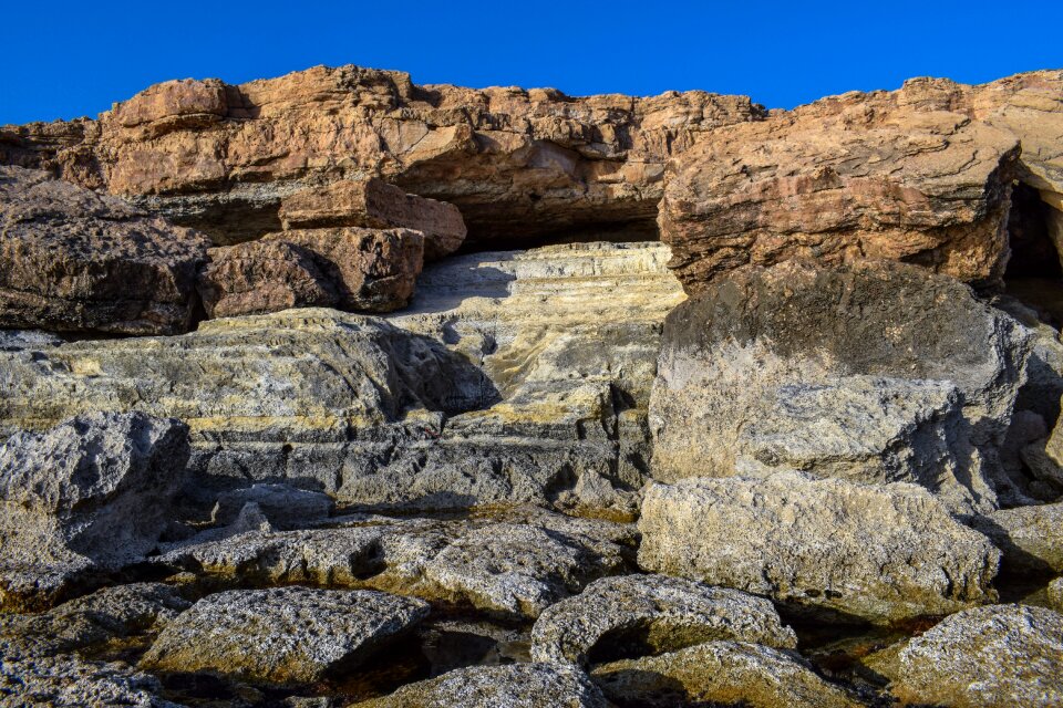 Landscape sea erosion